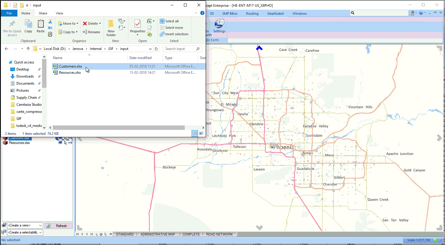 Require specialized skills to create delivery sectors for depots and trucks.gif